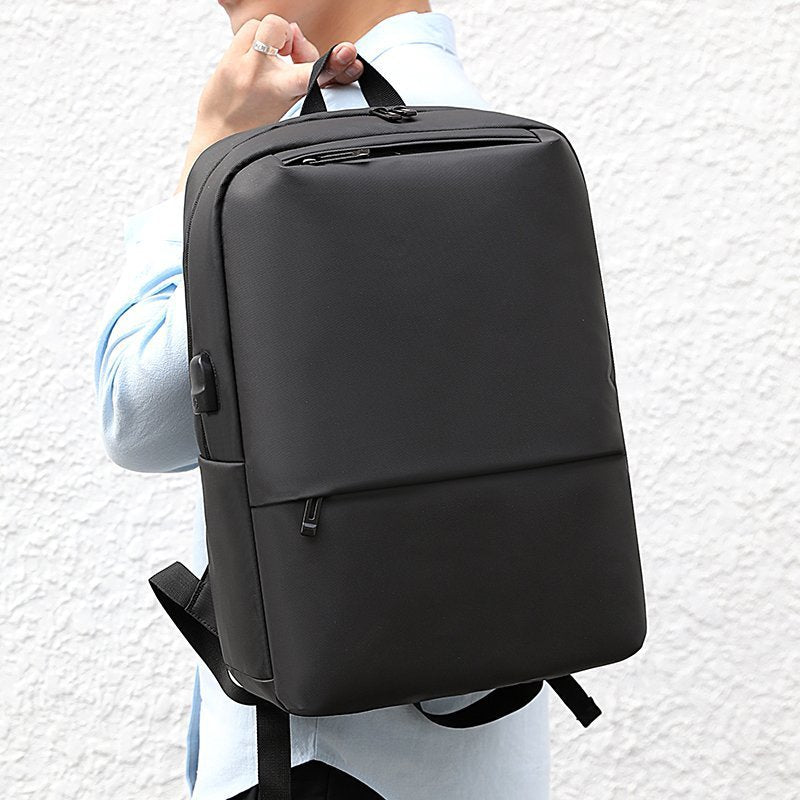 Men's Fashion Leisure Commute Inch High Sense Business Backpack