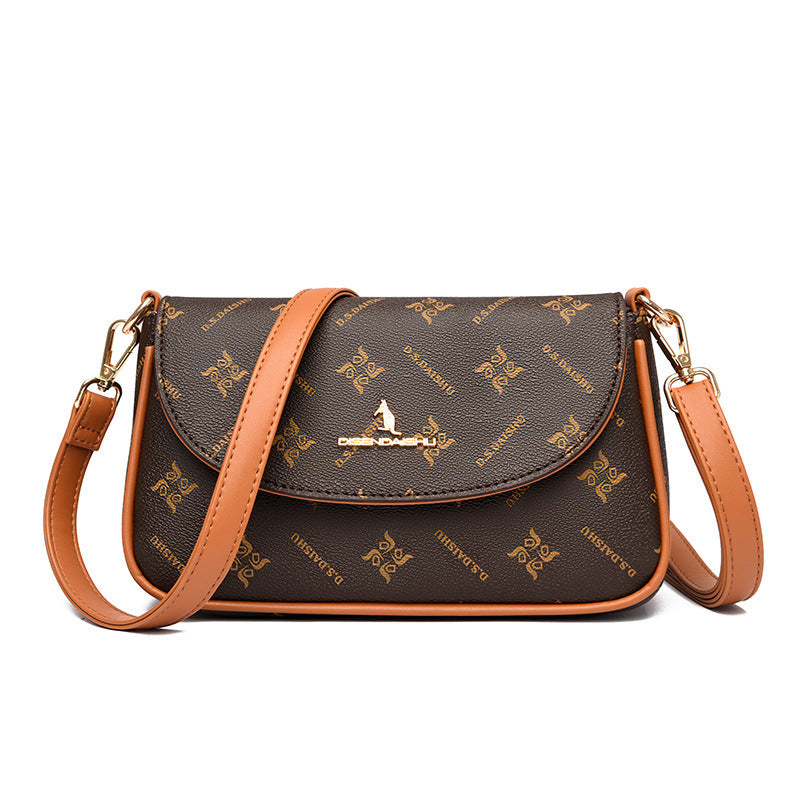 Women's Summer Fashion Pouch Versatile Soft Leather Women's Messenger Bag