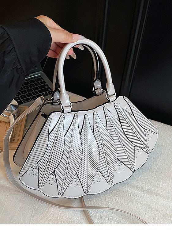 Advanced Texture Stitching Shell Western Style Handbags