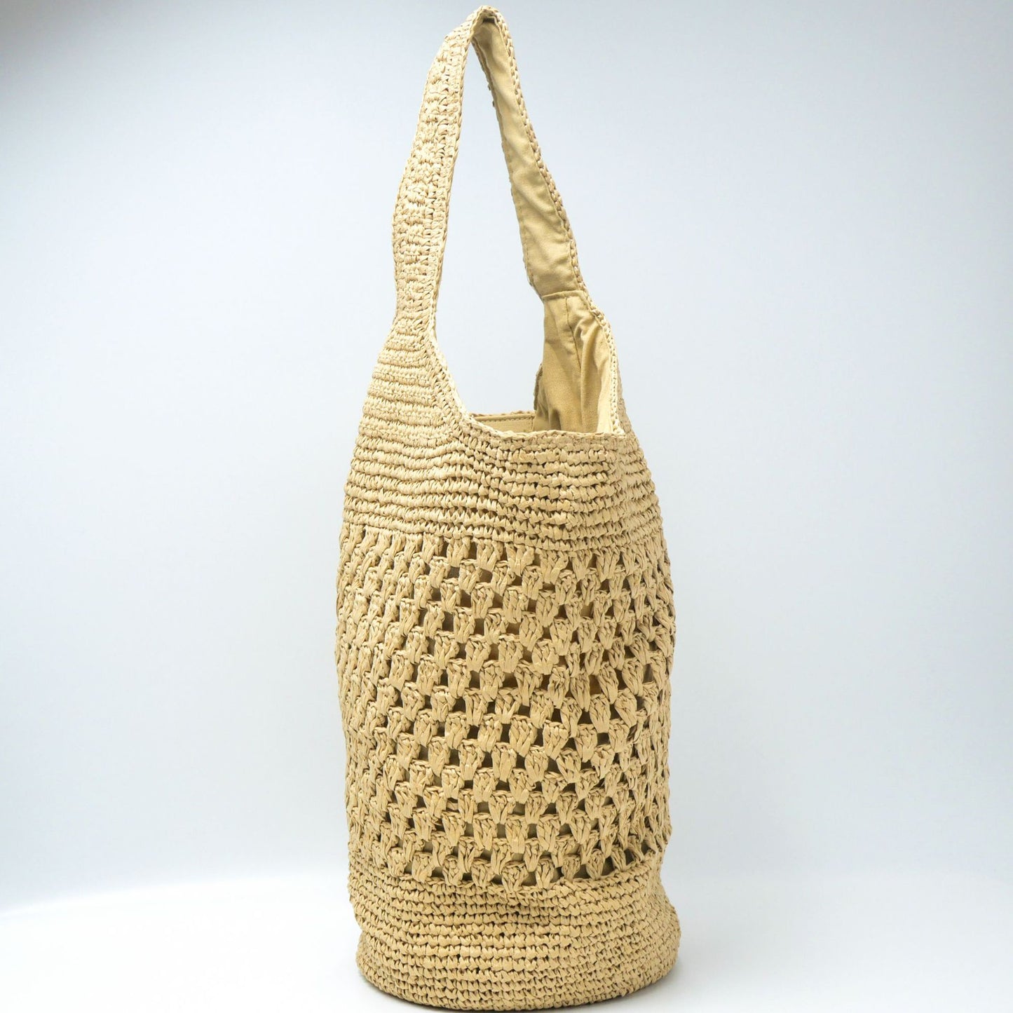 Straw Vacation Beach Handmade Hollow Idle Style Large Tote Bag