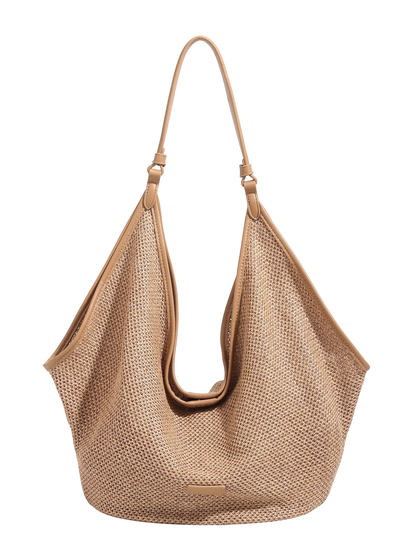 Idle Style Straw Large Capacity Female Vacation Seaside Beach Tote Bag