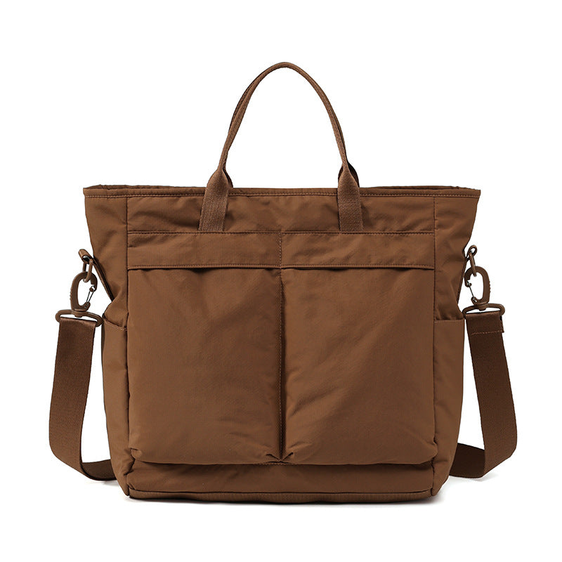 Women's & Men's Lightweight Durable Nylon Portable Large Capacity Women's Shoulder Bag