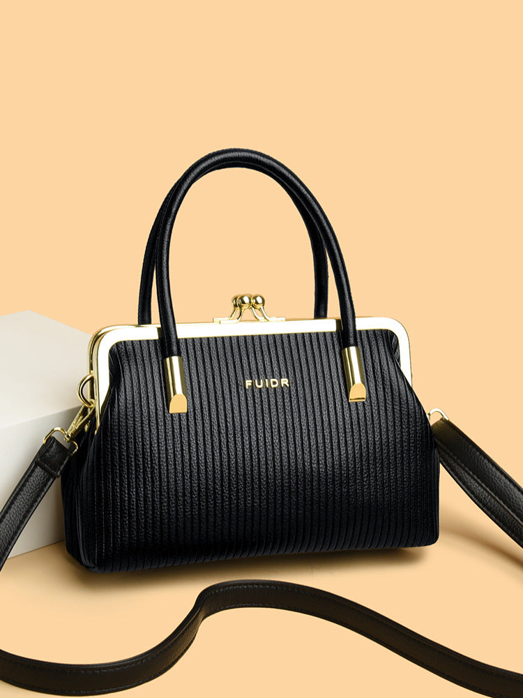 Women's Mom Large Capacity Fashion Good-looking Clip Women's Messenger Bag