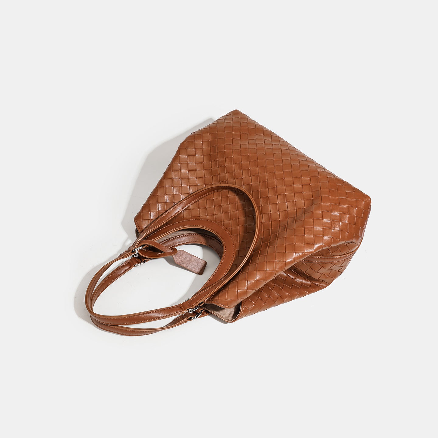 Women's Retro Large Capacity Totes High-grade Woven Women's Shoulder Bag