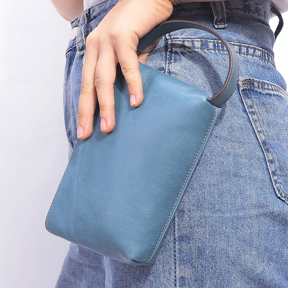 Women's Leather Genuine First Layer Cowhide Women's Clutch