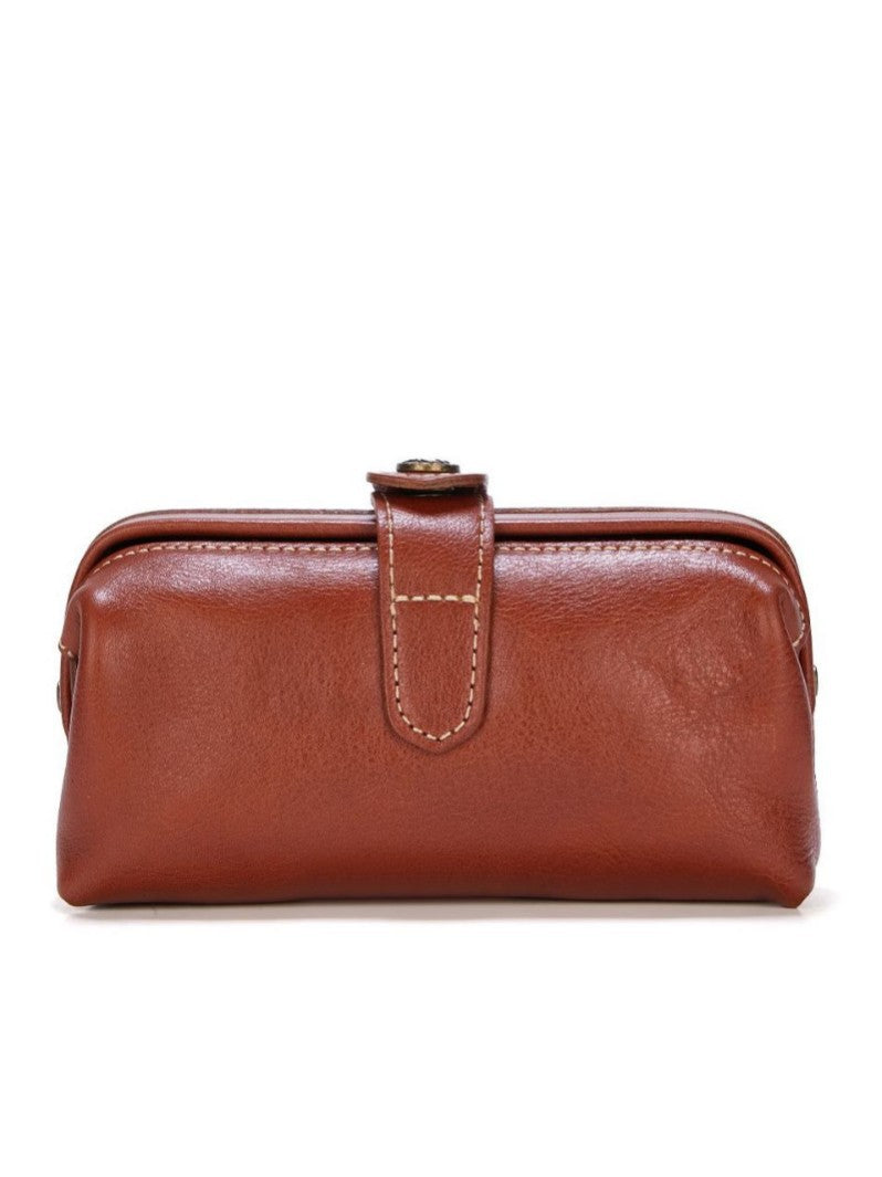 Classic Classy Women's Cowhide Clutch High-grade Women's Leather Bag