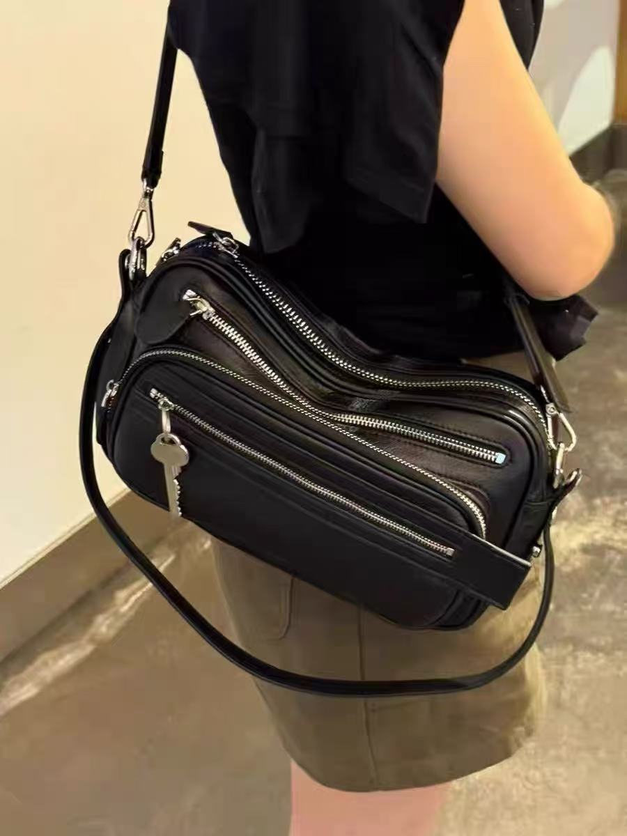 Design Male Female Star Motorcycle Boston Bags