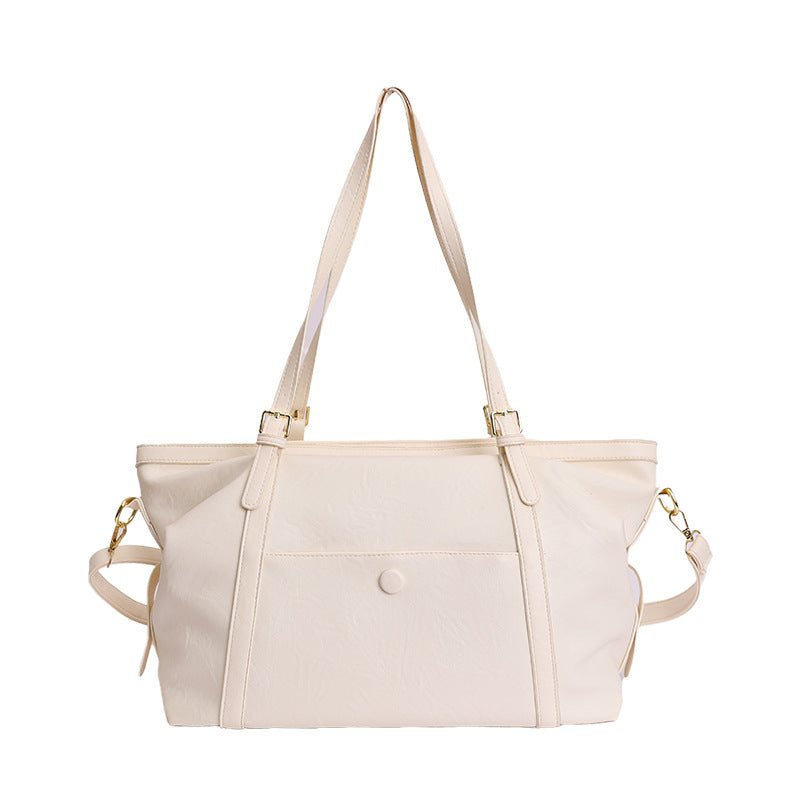 High-grade Large Capacity Versatile Commuter Portable Underarm Light Tote Bag