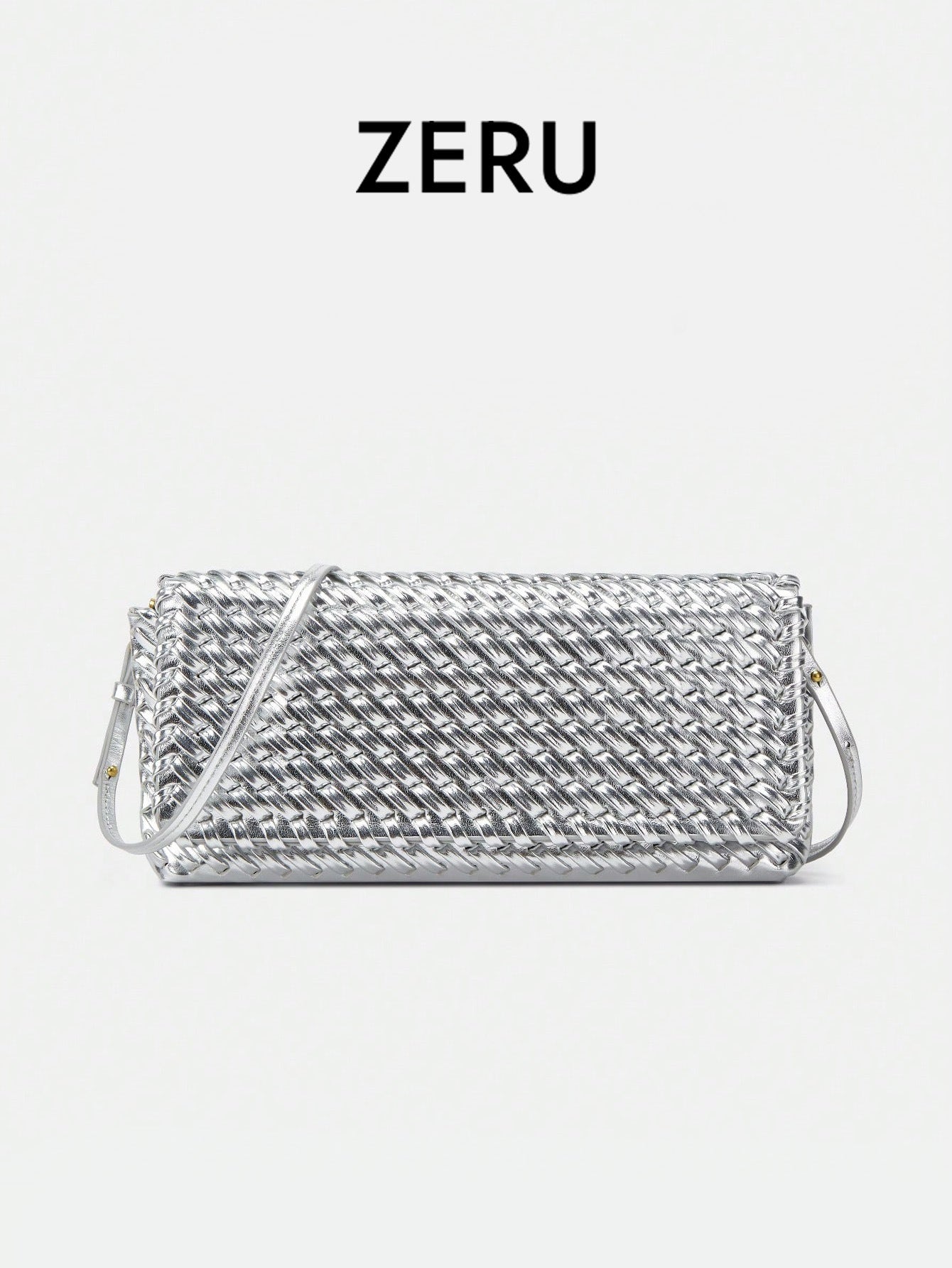 Woven High-grade Flap Simple Light Luxury Literary Affordable Women's Shoulder Bag