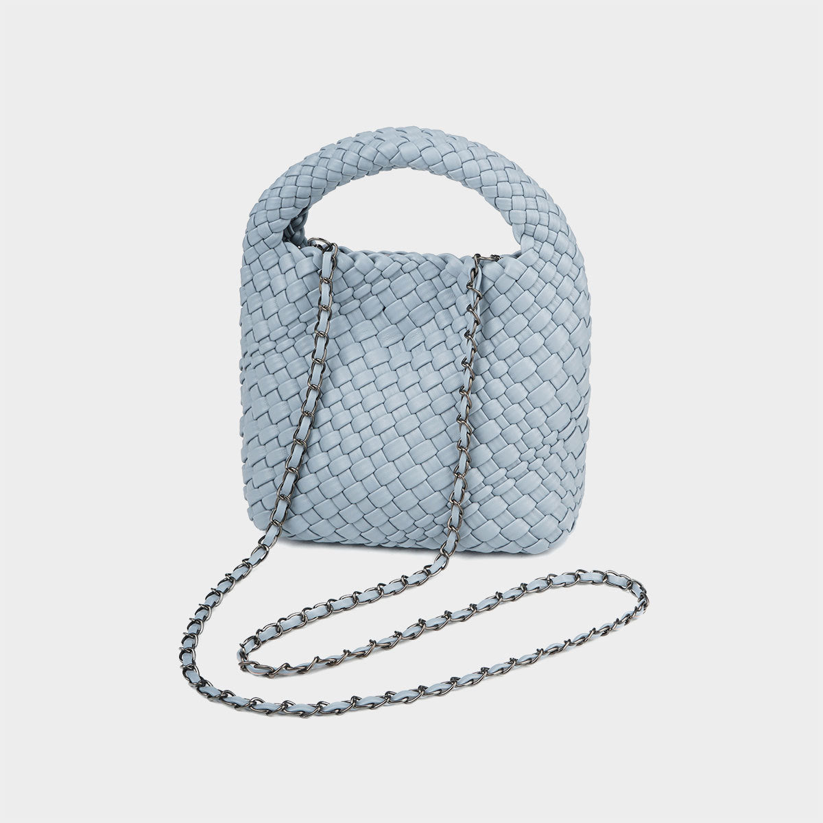 Hand-woven Mini Vegetable Basket Chain Magnetic Phone Bags