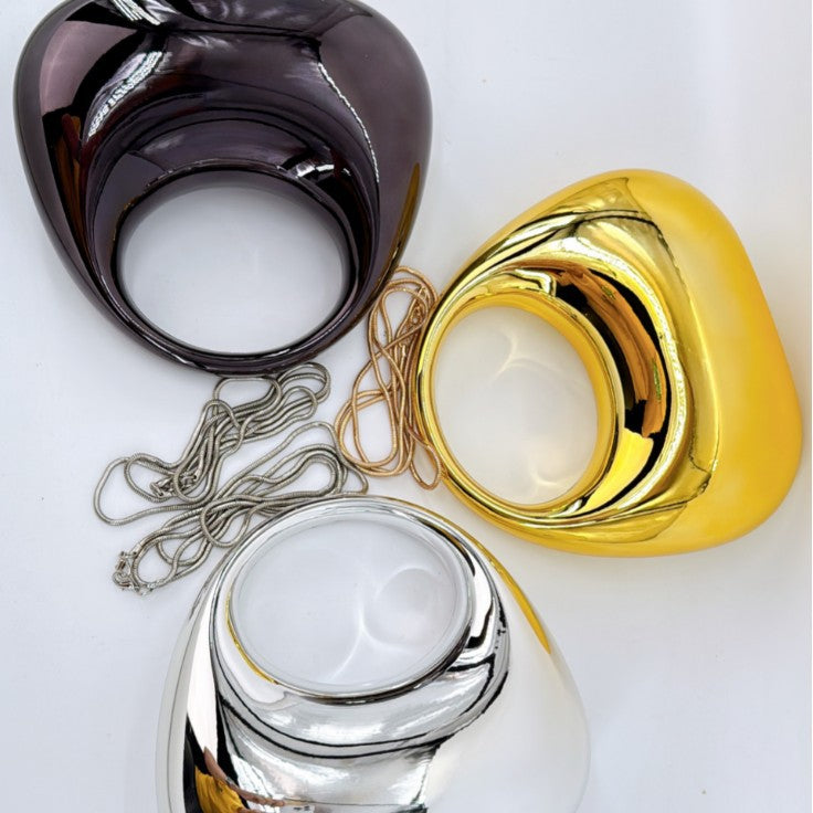 Glossy Versatile Fashion Party Banquet Portable Dinner Bag