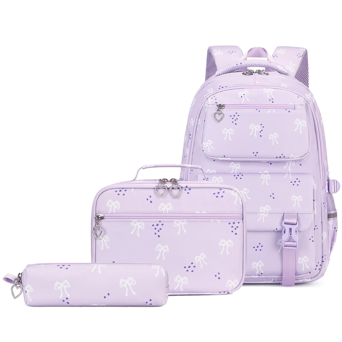Three-piece Large Capacity Burden Reduction Junior Backpacks