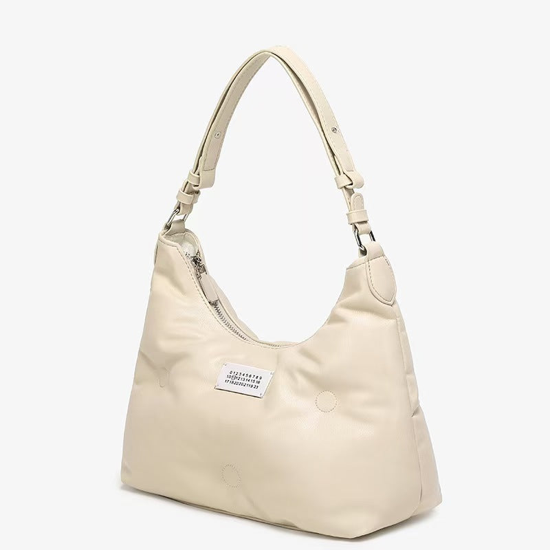 Women's Large Capacity Cloud Portable Underarm Selenodont Women's Messenger Bag
