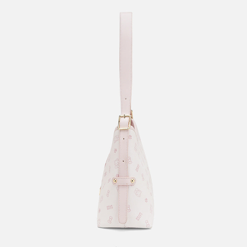 Printed Underarm Large Capacity Versatile Commuter Women's Shoulder Bag