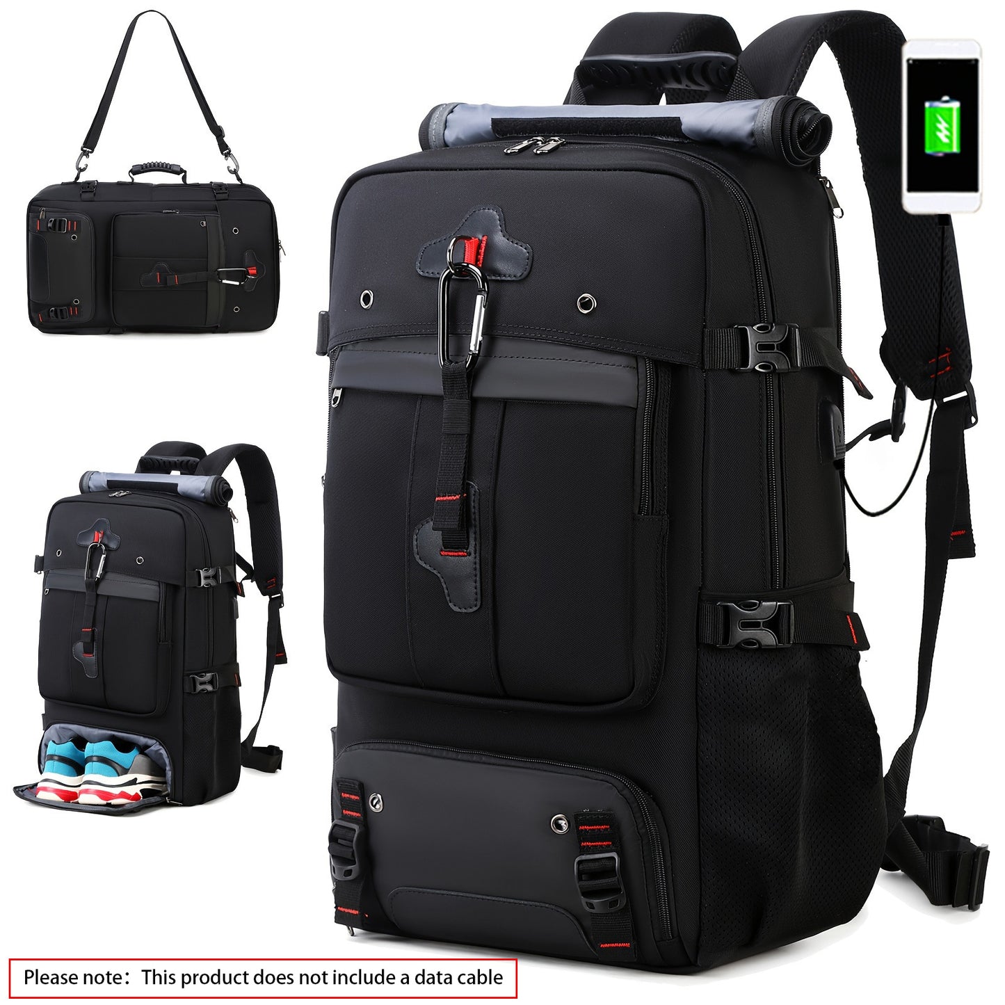 Large Capacity High-grade Hiking Oxford Cloth Travel Bags