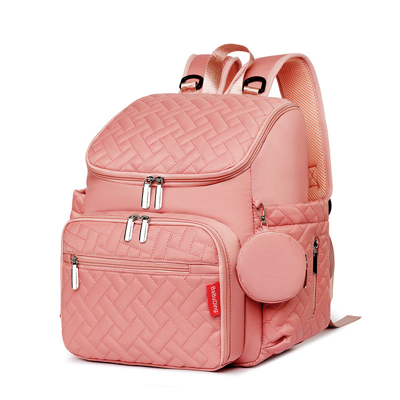 Fashion Large Capacity Embroidery Mother Portable Diaper Bags