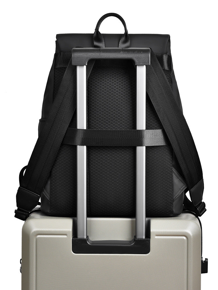 Unique Men's High-grade Waterproof Computer Inch Leisure Backpack