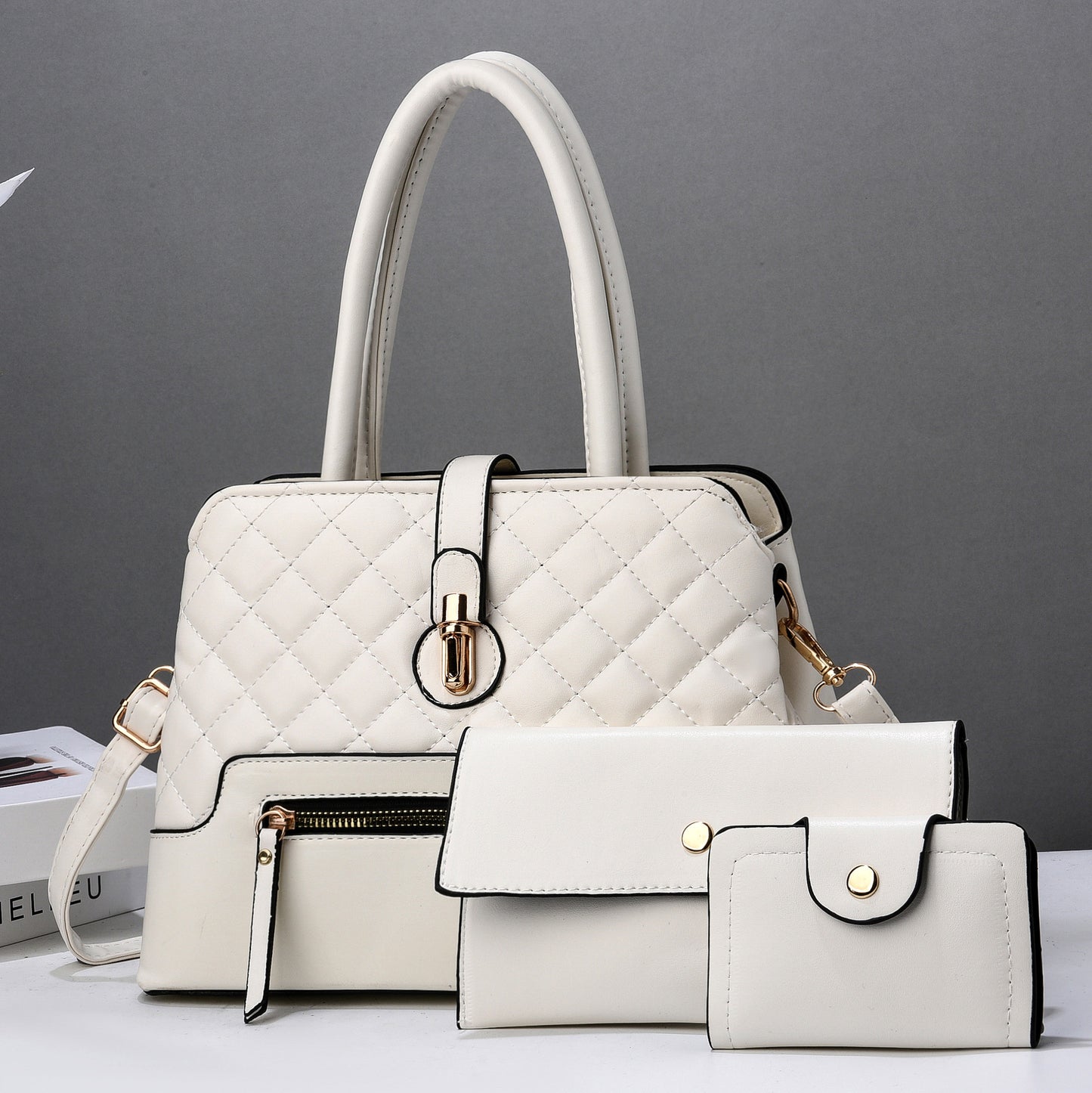 Women's Three-piece Set Tide Simple Shell Embroidered Bags