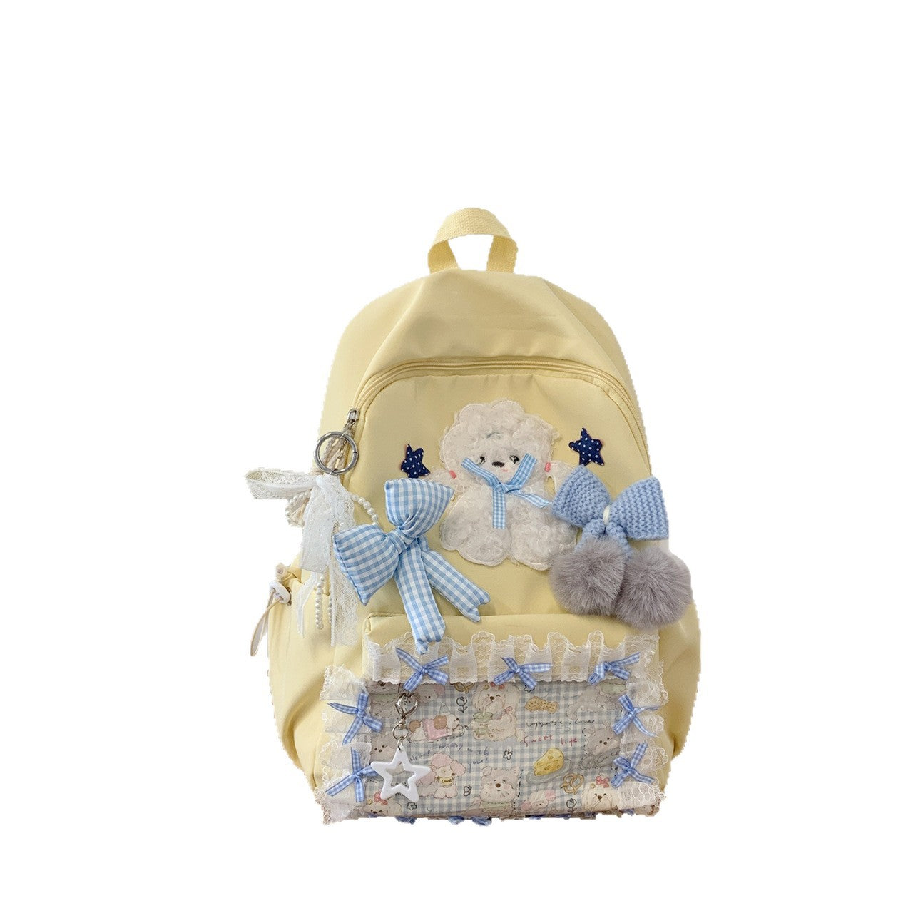 Cute Animation Junior High Princess Simplicity College Student Schoolbag