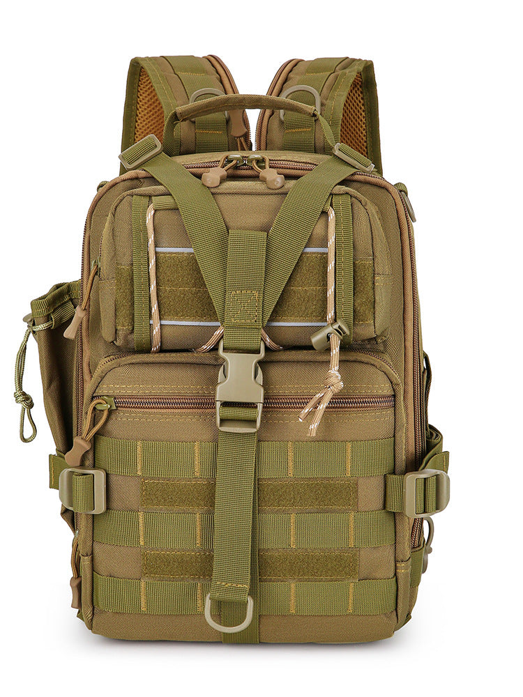 Slouchy Camouflage Alforja Combat Graphy Multifunctional Mountain Climbing, Hiking Bag