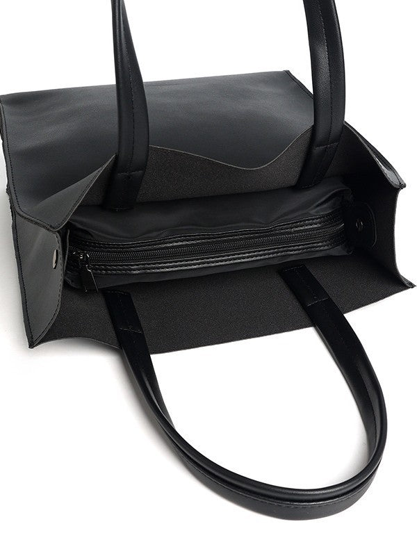 Women's & Men's Fashion Large Capacity Son Mother Simple Vertical Commuter Men's Tote