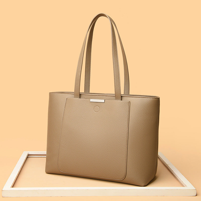 Women's Large Korean Fashionable Advanced Texture Commuter Women's Shoulder Bag