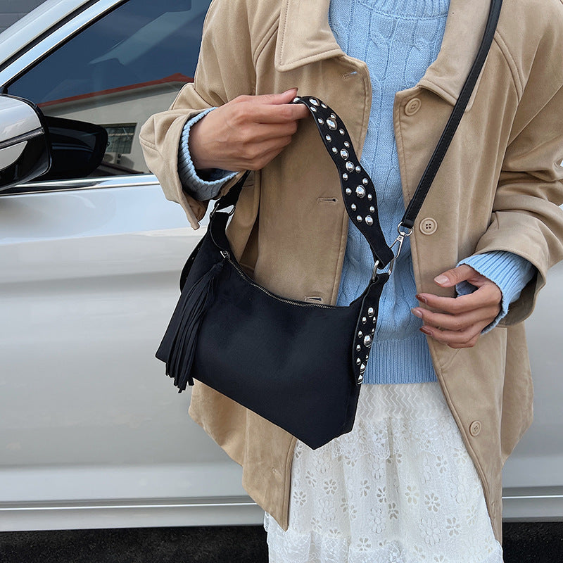 Female Commuting Elegant Korean Niche Design Small Square Bag