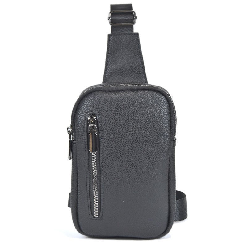 Men's Soft Leather First Layer Cowhide Business Bags