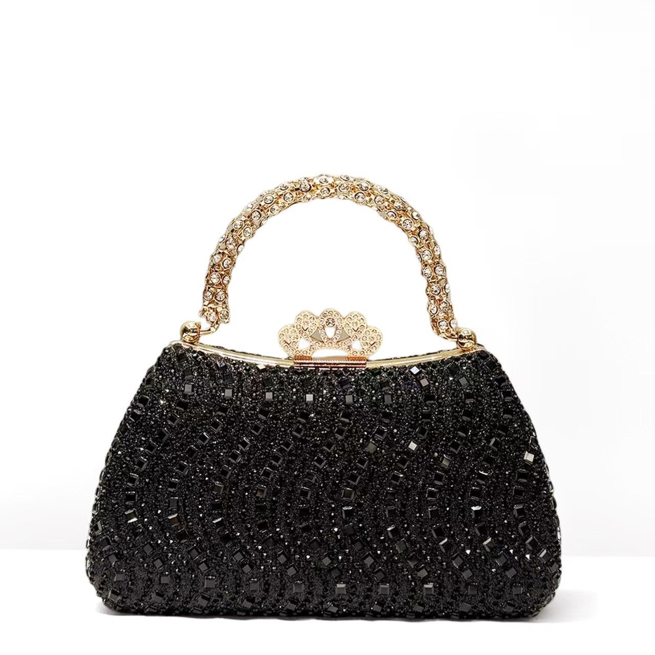 Women's Fashion Personalized Rhinestone Banquet Dress Elegant Dinner Bag