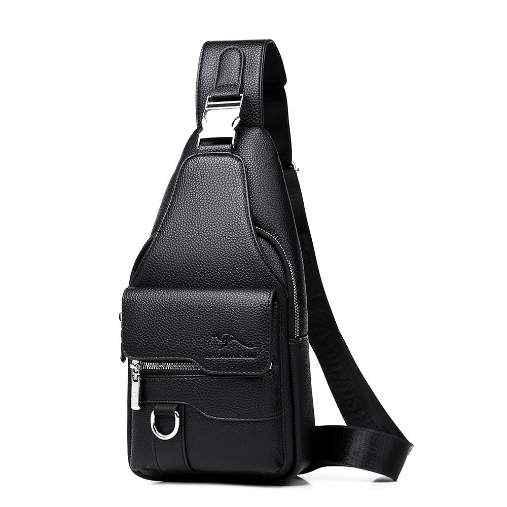 Casual Fashion Men's Kangaroo Stylish Retro Men's Chest Bags