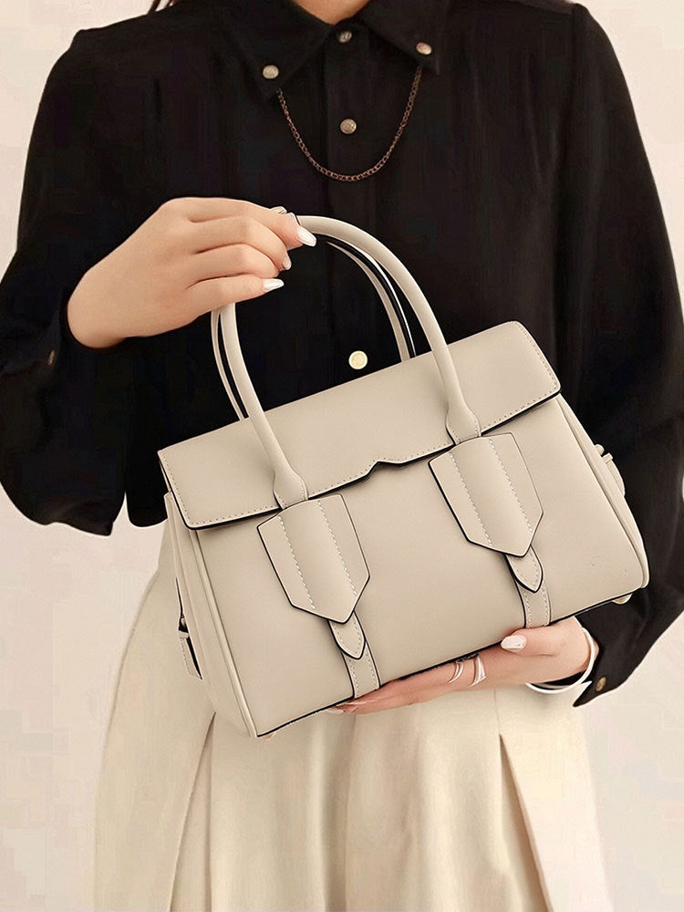 Women's Fashionable Simple Large Capacity Commuter Graceful High-grade Women's Handbag