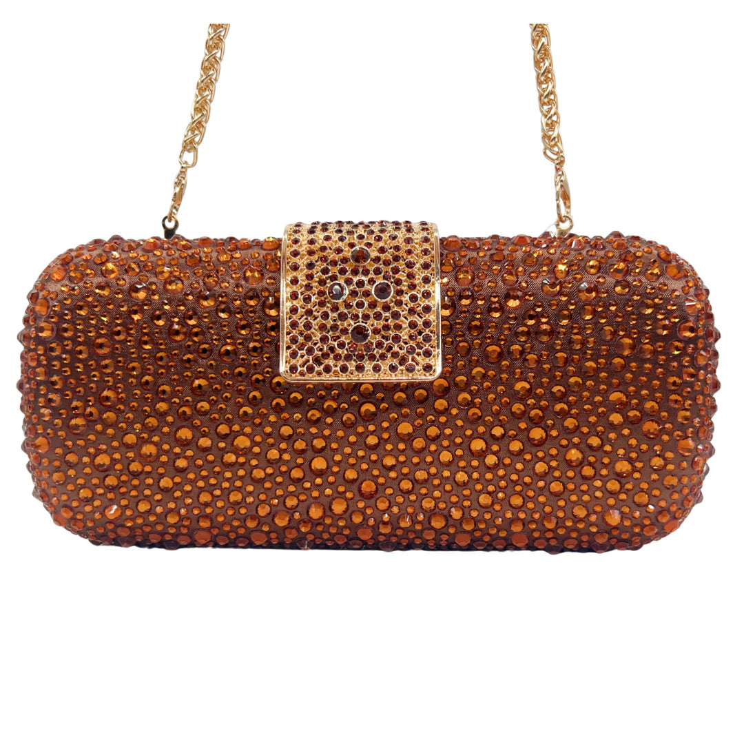 Women's Diamond Shiny Luxury Rhinestone Clutch Party Evening Bags