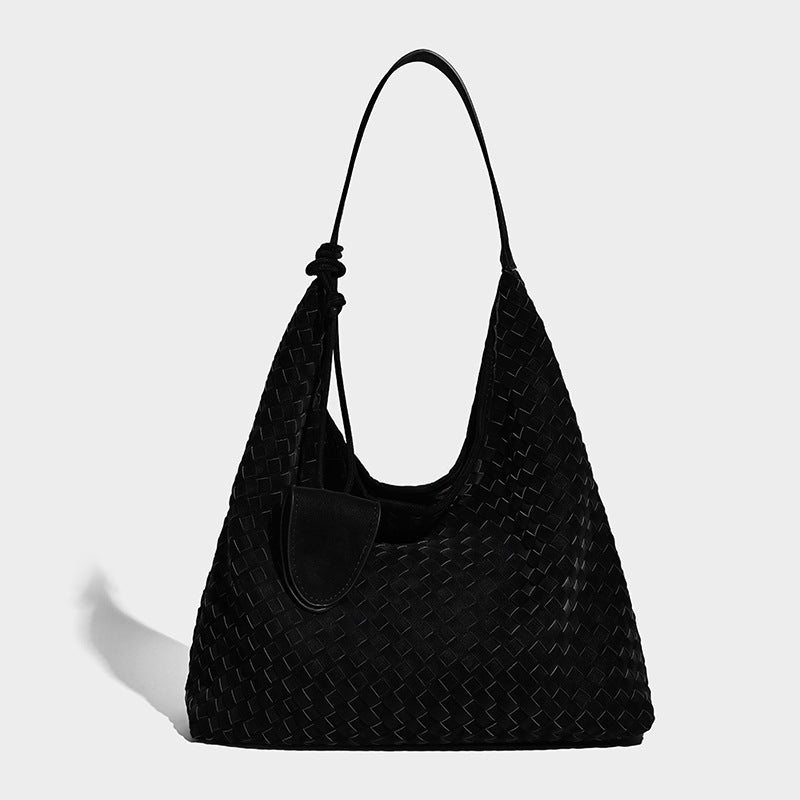 Women's High Sense Woven Stylish Personalized Underarm Women's Shoulder Bag