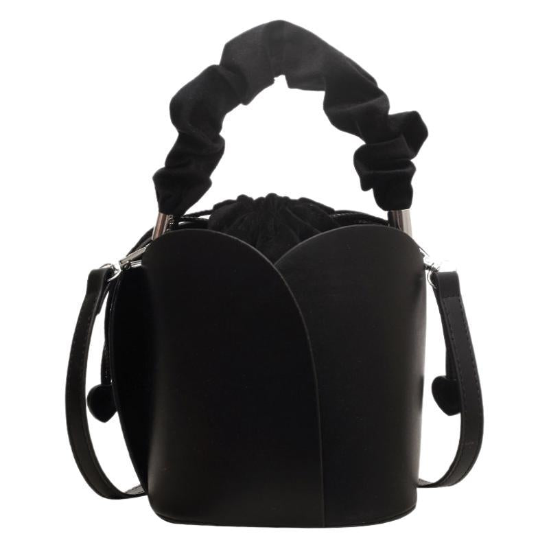 Women's Bridal Drawstring Portable Pleated Fashion National Bags