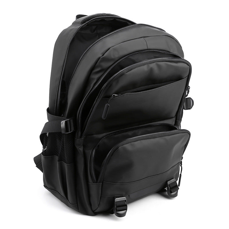 Men's College Solid Color Large Capacity Computer Bags