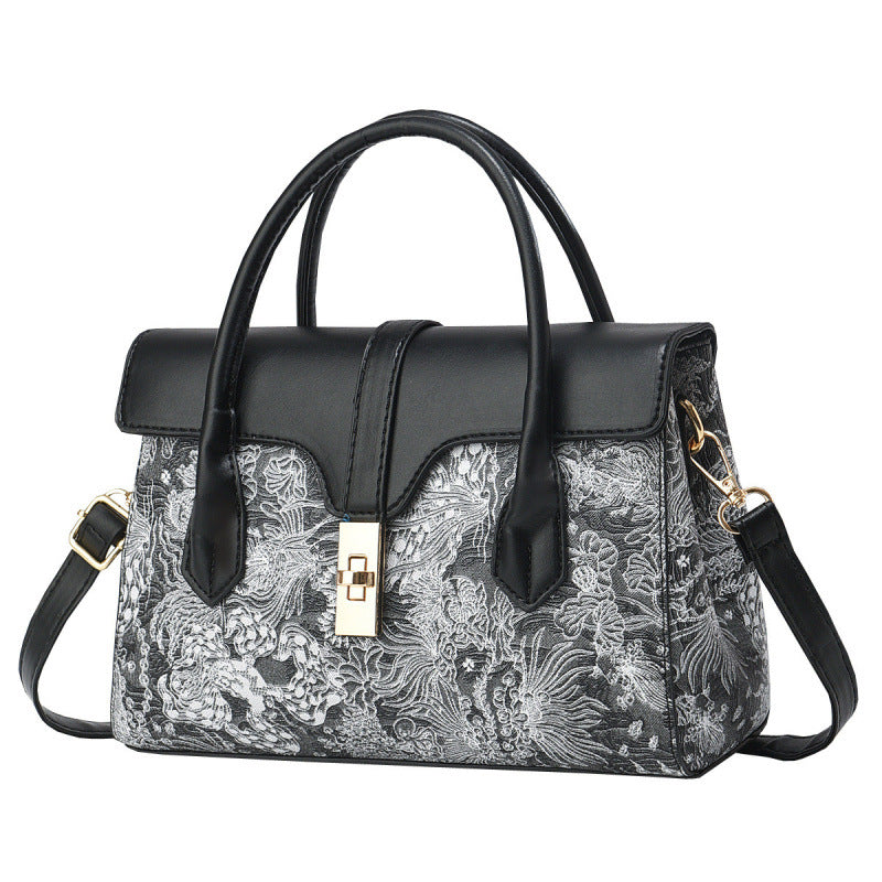 National Style Embroidered Temperament Wild Fashion Women's Handbag