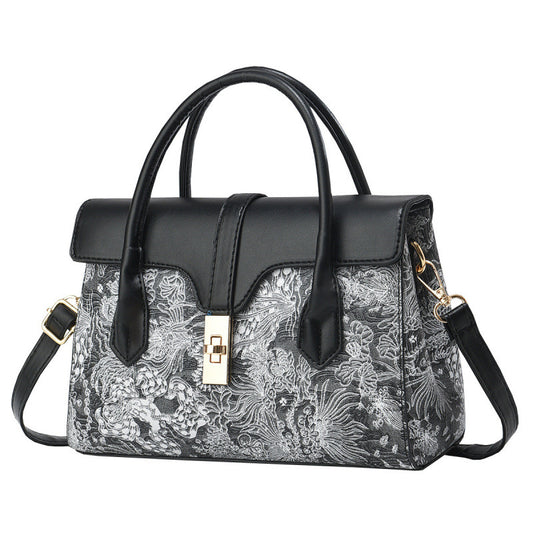 National Style Embroidered Temperament Wild Fashion Women's Handbag