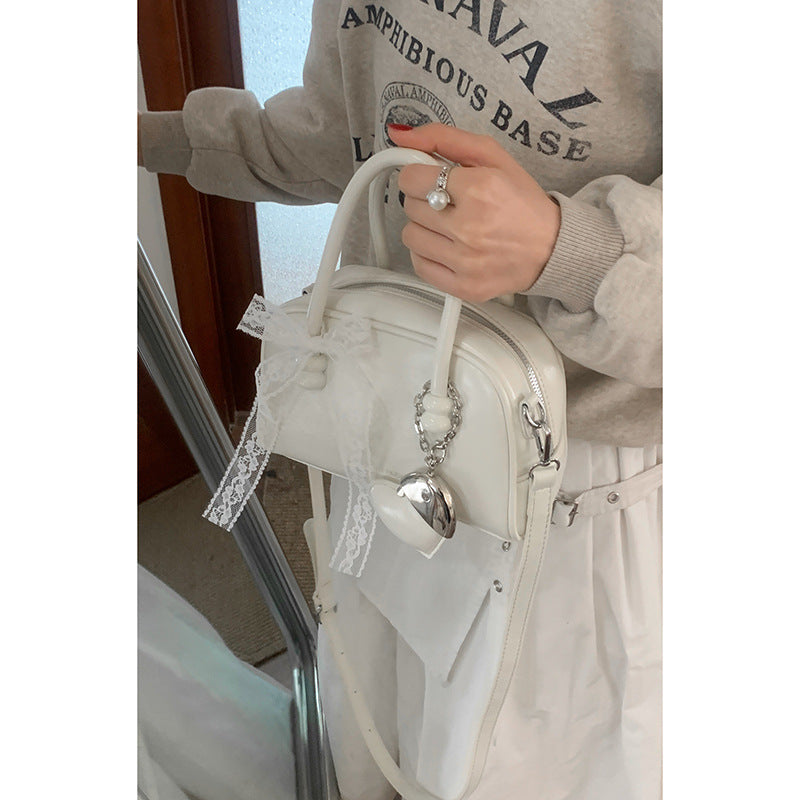 Women's Spring Fashion Portable Bowling Korean Small Square Bags