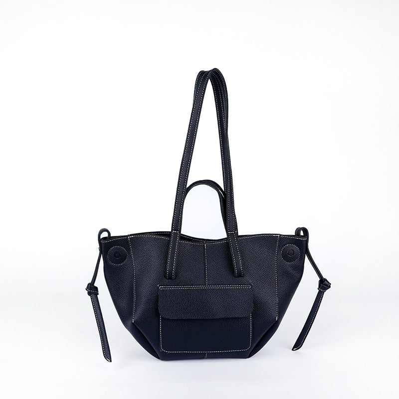 Portable French Popular Minority Fashion Large Capacity Versatile Commuter Lady Women's Shoulder Bag