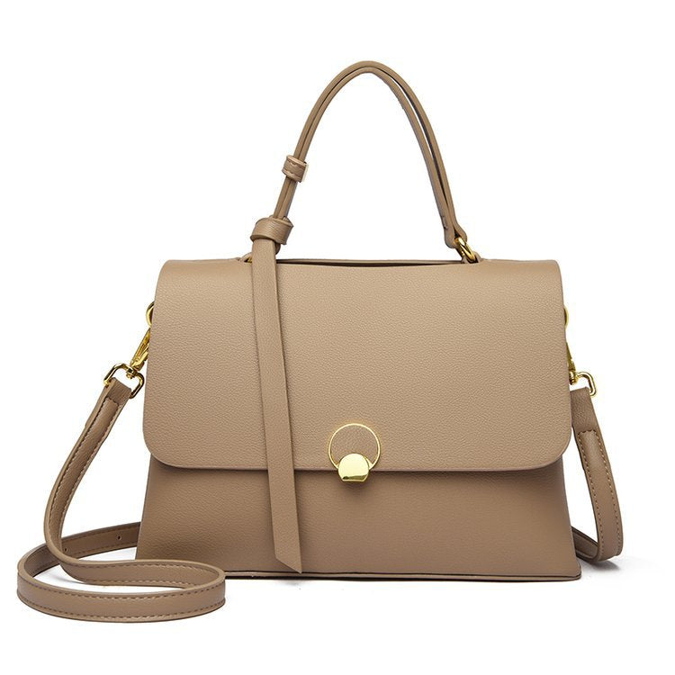 Women's Sewing Line Cover Type Western Style High Bags