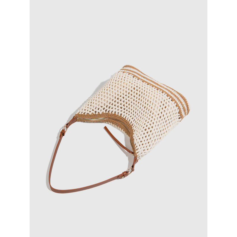 Hollow Woven Vacation Beach Fashion Large Tote Bags