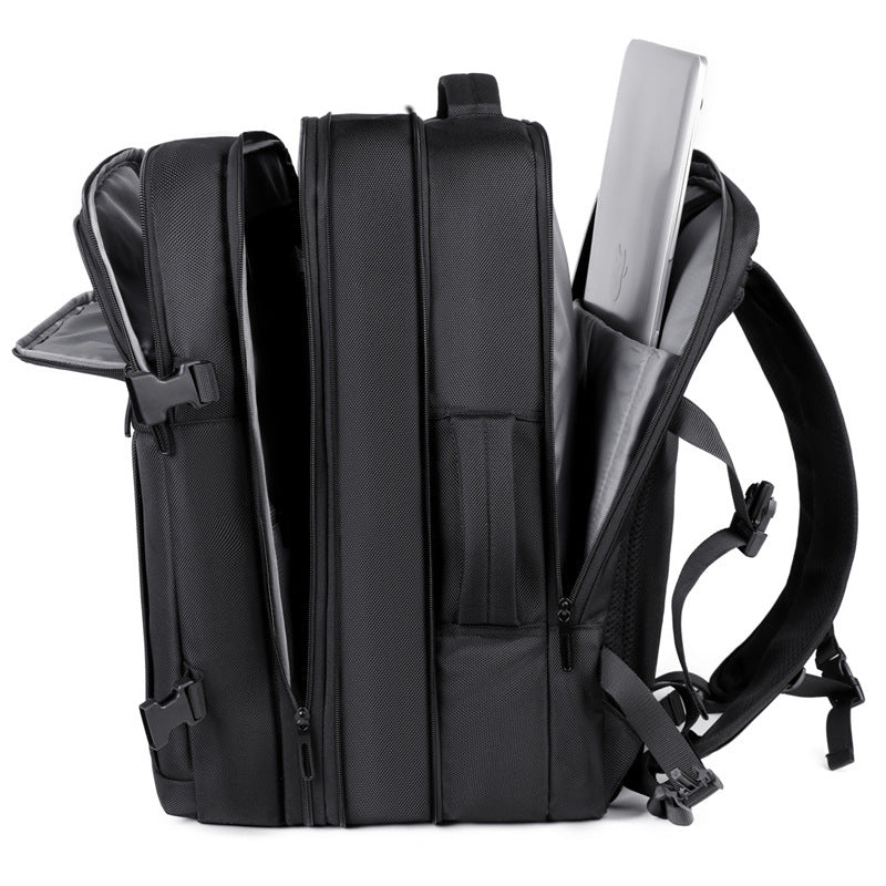 Vacuum Compression Oxford Cloth Trip Computer Business Backpack
