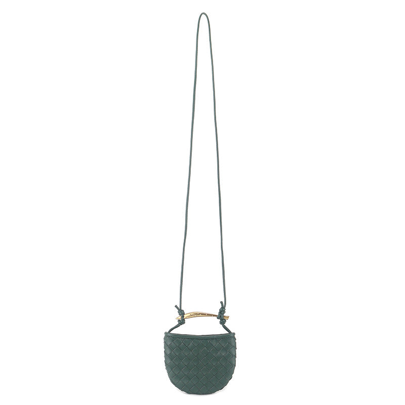 Shark Nail Earphone Woven Pendant Classic Women's Handbag
