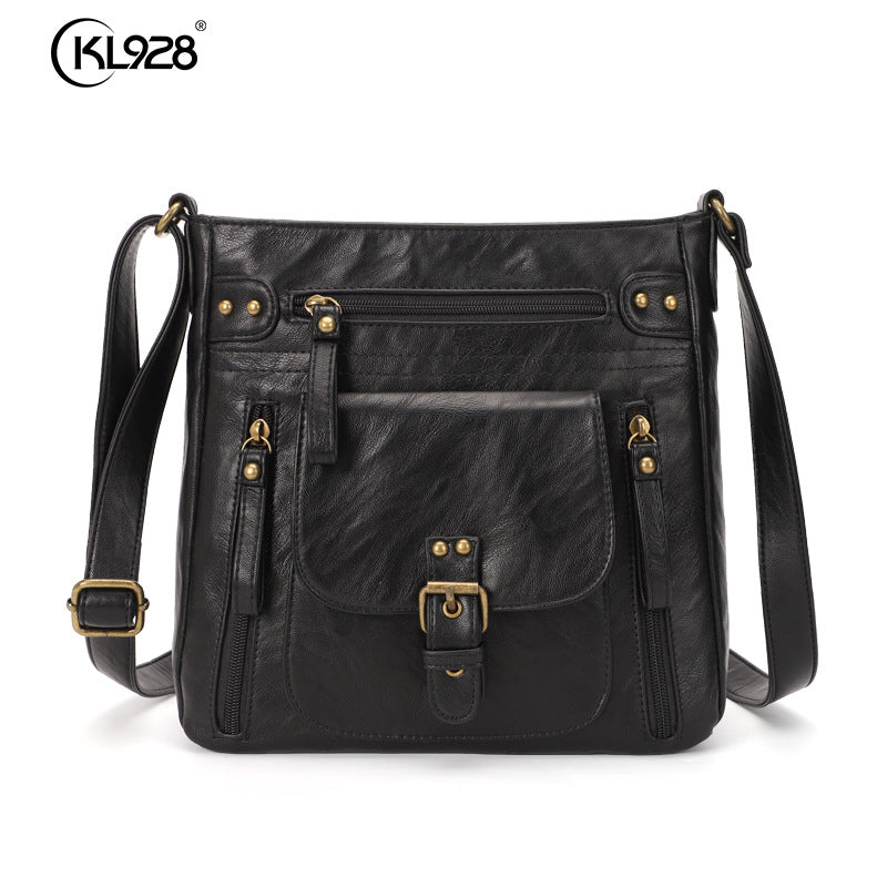 Pretty Elegant Women's Vertical Fashion Retro Small Square Bags