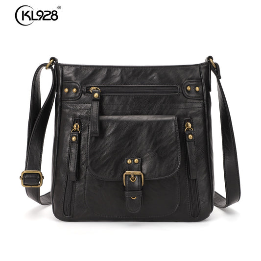Pretty Elegant Women's Vertical Fashion Retro Small Square Bags