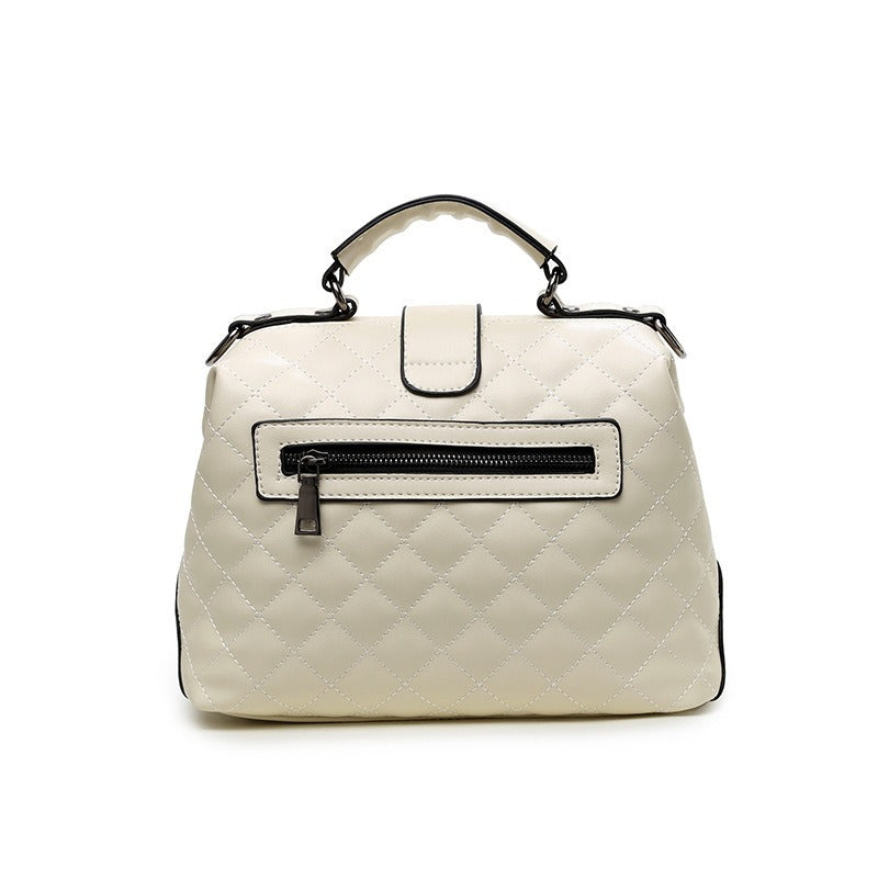 Women's Doctor Retro Fashion Portable Leather Women's Shoulder Bag