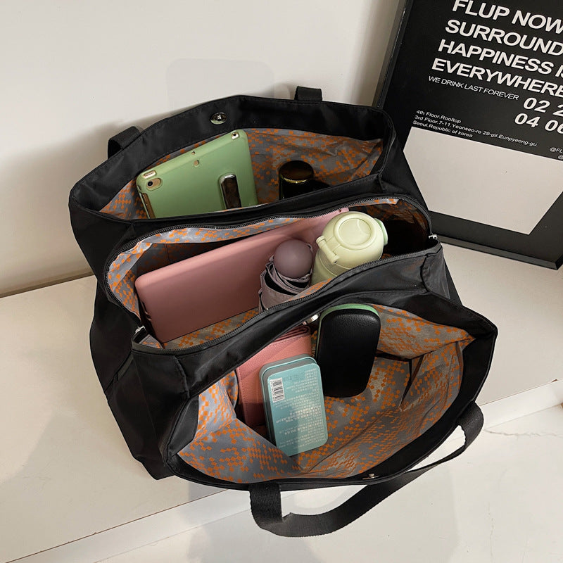 Women's Oxford Cloth Korean Style Large Capacity Shoulder Bags