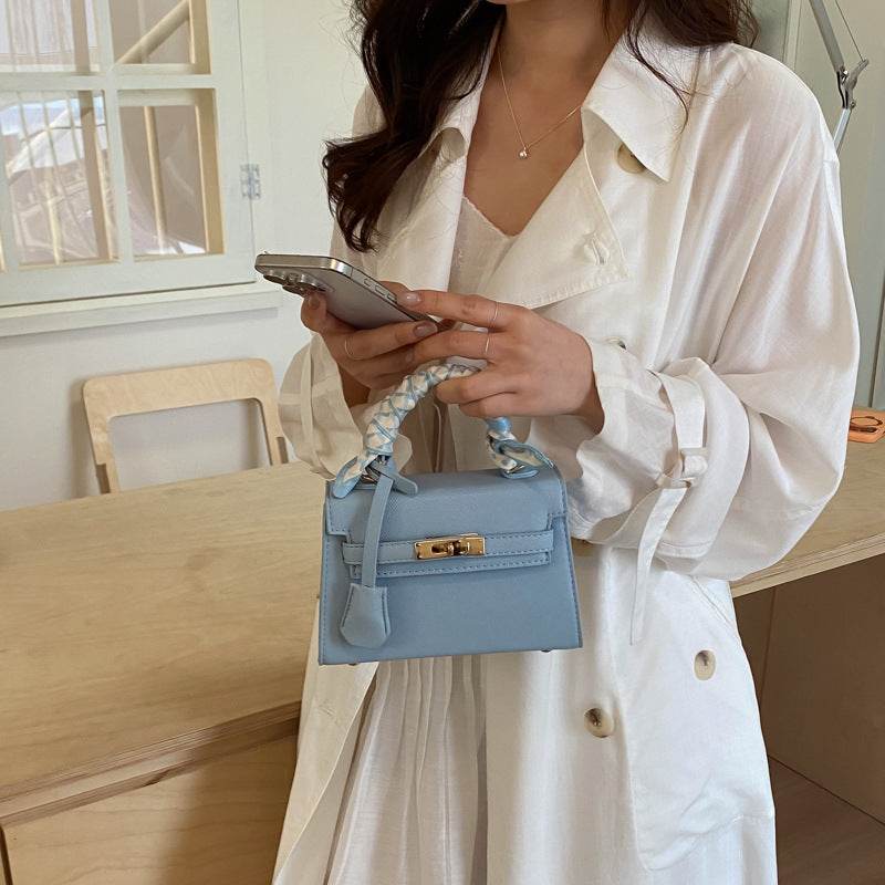 Large Capacity Lychee Pattern Kelly Commuter Fashion Bags