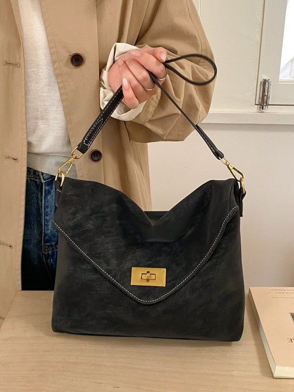 Women's Large Capacity Light Luxury Texture Underarm Lazy Women's Shoulder Bag