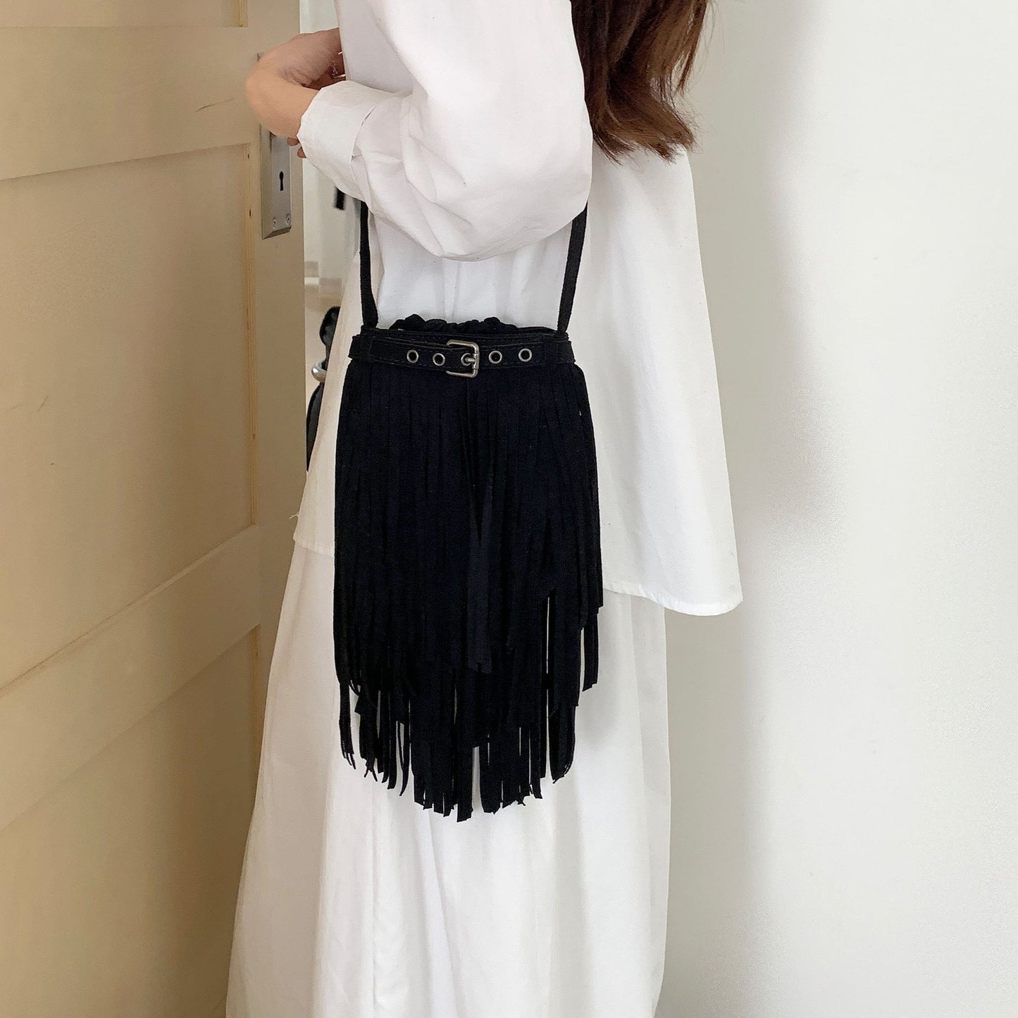 Women's Ethnic Bohemian Style Tassel Holiday Retro Bags